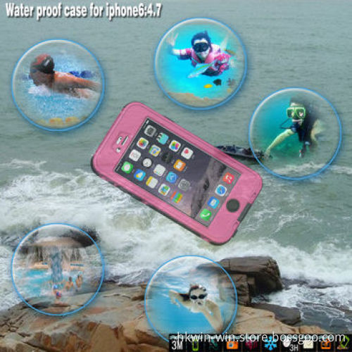 Newest Waterproof Case for iPhone 6, with IP67 Certificate